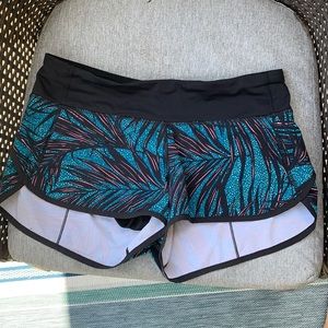 Lululemon speed shorts